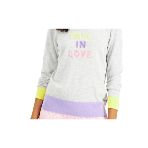 Charter Club Women's Size XL Color blocked Embellished Sweater NwT EE720AFA - Picture 4 of 4